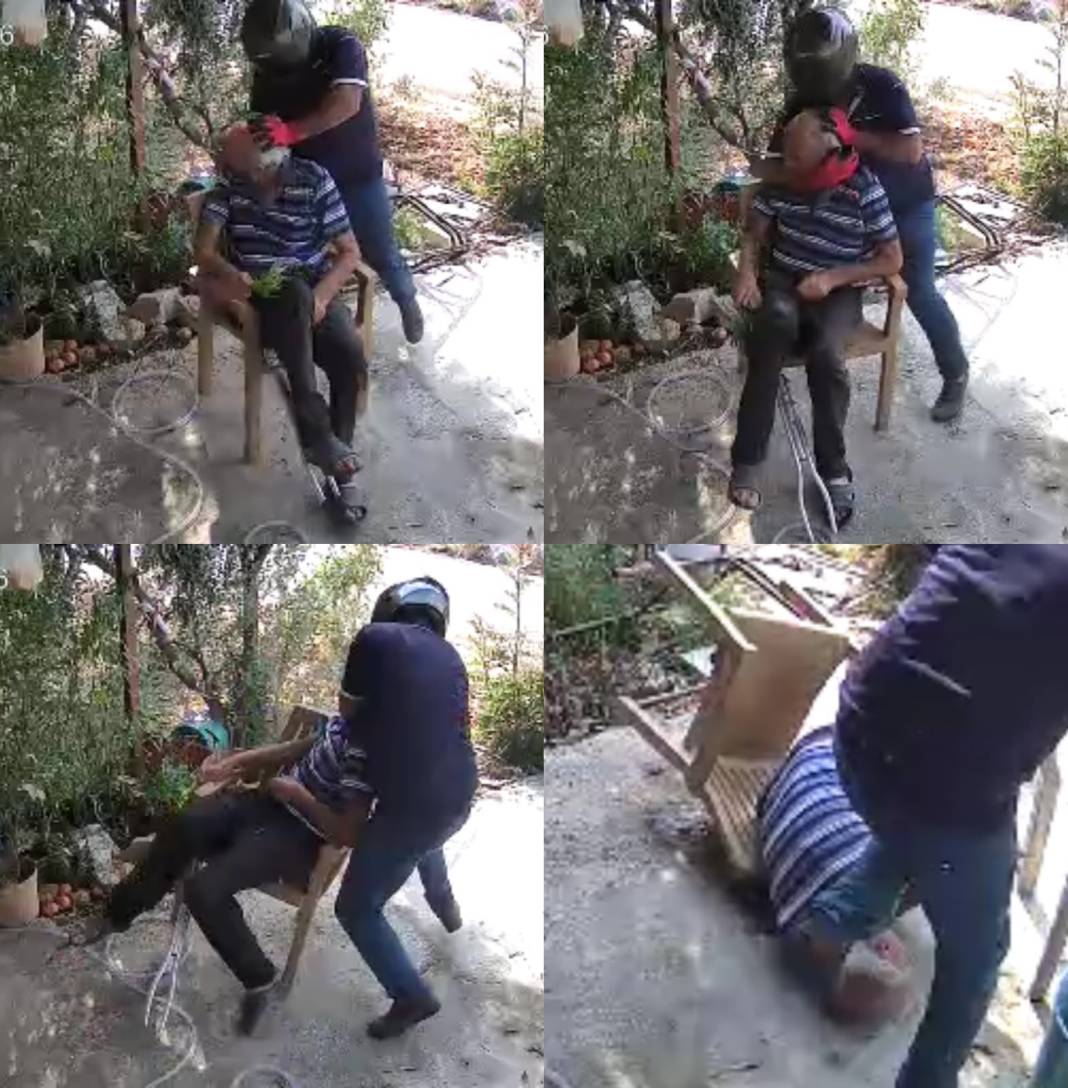 Güpegündüz bahçesine girip boynunu kırmaya çalışmıştı! Kahreden haber 1